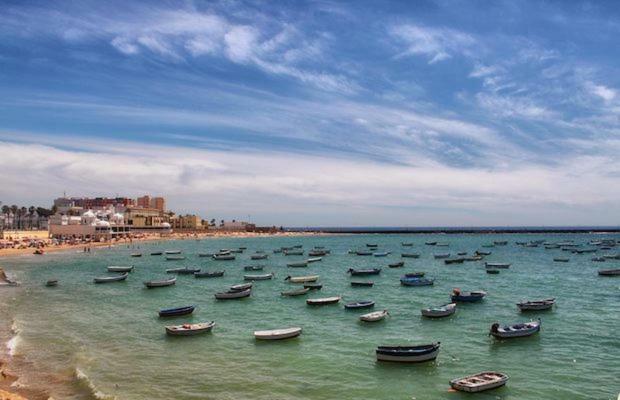 Apartament La Perla De La Caleta Kadyks Zewnętrze zdjęcie